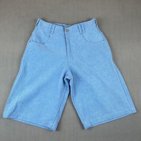 Marshall Columbia Disney Little Mermaid High Waisted Denim Embroidered Shorts S - Picture 3 of 16